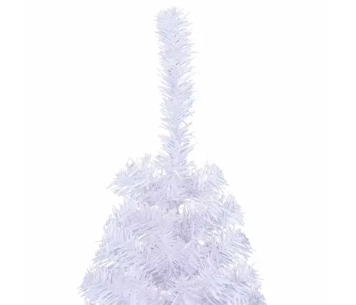 Dirbtinė Kalėdų Eglutė Su 150 Led Balta 120 Cm Pvc Ir Plienas