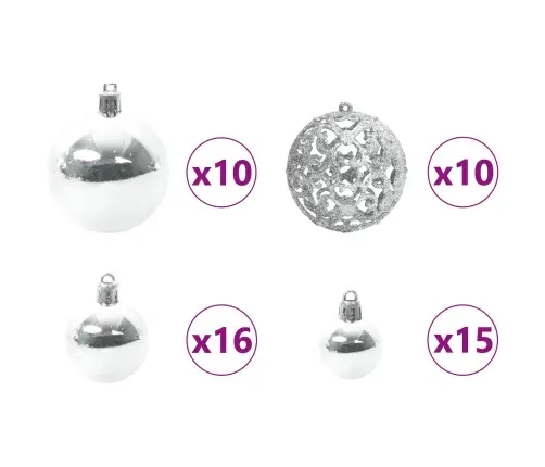 Tehisjõulupuu Koos 300 Led-Iga Valge 240 Cm Pvc Ja Teras