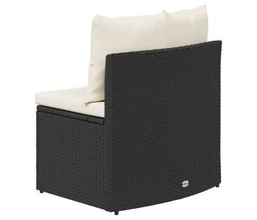 Diivanikomplekt 2 Pcs Must Tugev Akatsiapuit Ja Polürotang