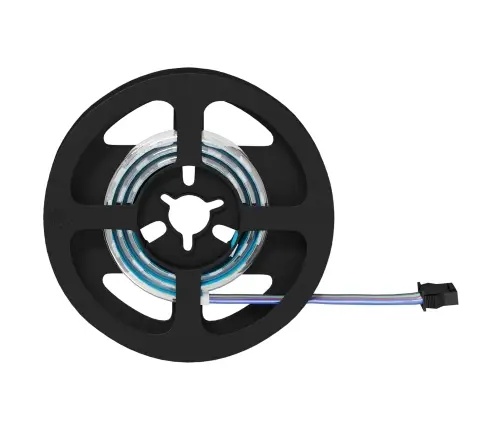 Led Stripa 4 Pcs Melna Un Caurredzama 40 X 0,8 X 0,3 Cm Vidaxl