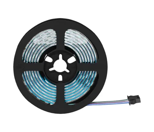 Led Stripa 4 Pcs Melna Un Caurredzama 170 X 0,8 X 0,3 Cm Vidaxl