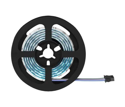 Led Stripa 4 Pcs Melna Un Caurredzama 100 X 0,8 X 0,3 Cm Vidaxl