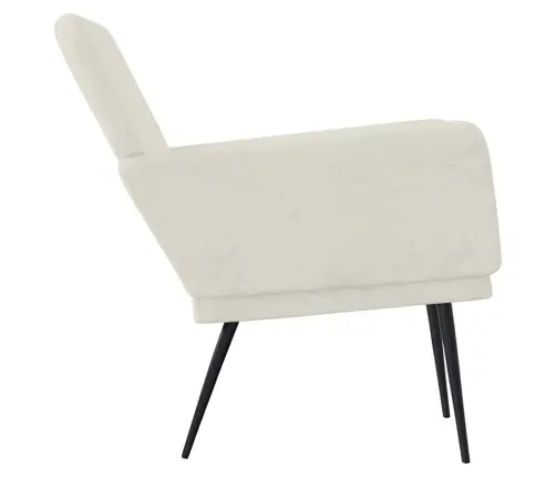 Atpūtas Krēmkrāsa, Brūns, 62X79X79 Cm, Samts Vidaxl