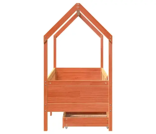 Bērnu Gultas Rāmis Ar Atvilktnēm, Bez Matrača, 80X170 Cm, Koks Vidaxl