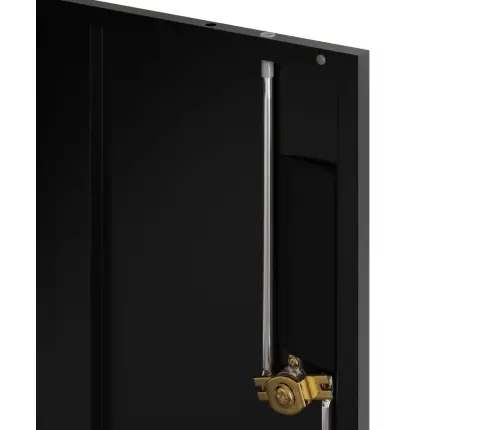 Dokumentu Skapis, Melns, 90X40X40 Cm, Tērauds Vidaxl