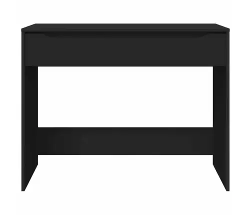 Galds Ar Atvilktni Melna 100 X 50 X 78 Cm Inženierijas Koks Vidaxl