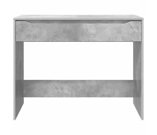 Galds Betona Pelēks 100 X 50 X 78 Cm Inženierijas Koks Vidaxl