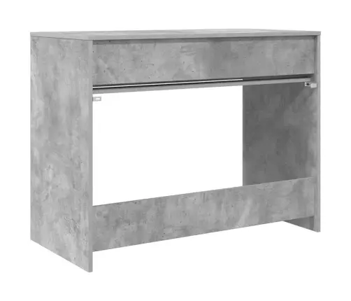 Galds Betona Pelēks 100 X 50 X 78 Cm Inženierijas Koks Vidaxl