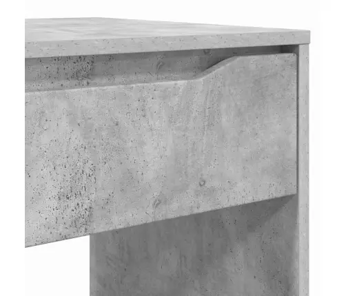Galds Betona Pelēks 100 X 50 X 78 Cm Inženierijas Koks Vidaxl