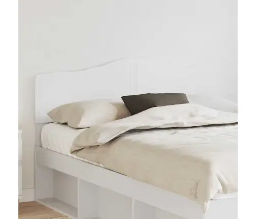 Galvgalis Ar Galvas Klāju Balts 160 Cm Inženierijas Koks Vidaxl