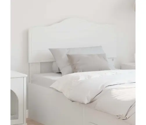 Galvgalis Ar Galvas Klāju Balts 75 Cm Inženierijas Koks Vidaxl