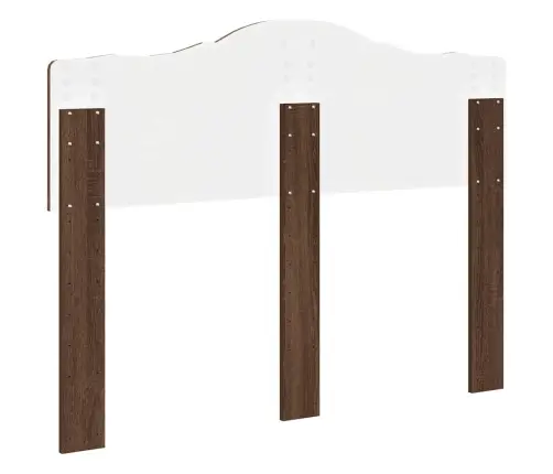 Galvūgalis Su Galvūgalio Rudas Ąžuolas 120 Cm Apdirbta Mediena