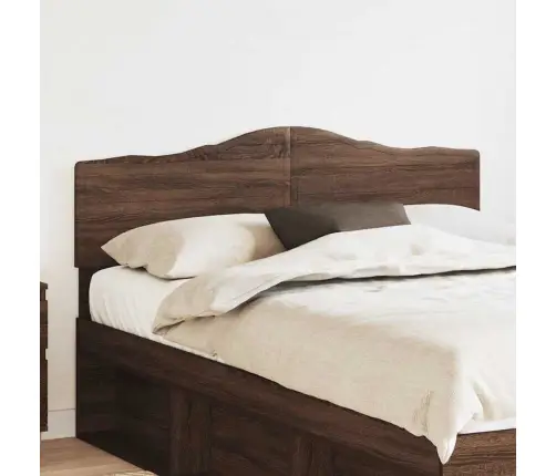 Galvgalis Ar Galvas Klāju Brūns Ozols 160 Cm Inženierijas Koks Vidaxl