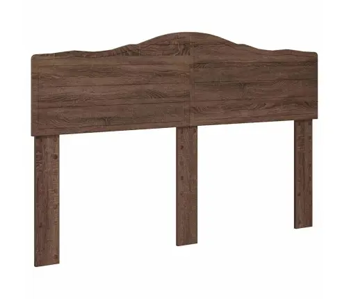 Galvgalis Ar Galvas Klāju Brūns Ozols 160 Cm Inženierijas Koks Vidaxl