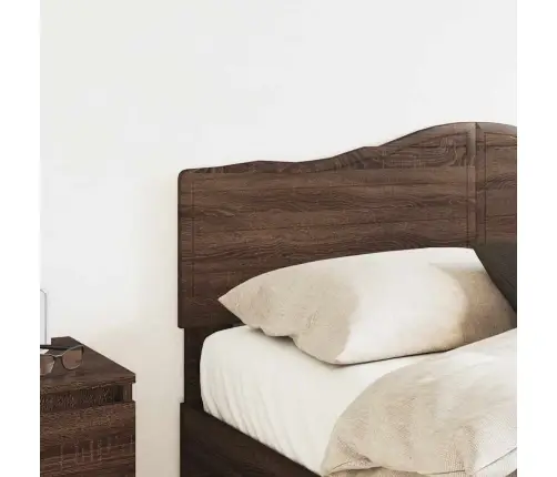 Galvgalis Ar Galvas Klāju Brūns Ozols 160 Cm Inženierijas Koks Vidaxl