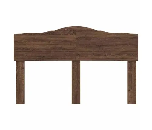 Galvgalis Ar Galvas Klāju Brūns Ozols 160 Cm Inženierijas Koks Vidaxl