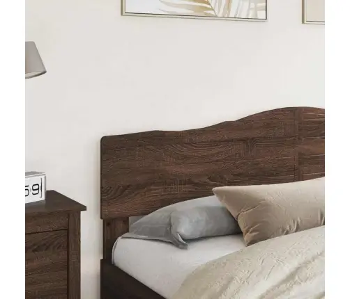 Galvgalis Ar Galvas Klāju Brūns Ozols 180 Cm Inženierijas Koks Vidaxl