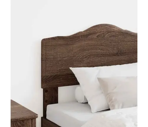 Galvgalis Ar Galvas Klāju Brūns Ozols 75 Cm Inženierijas Koks Vidaxl