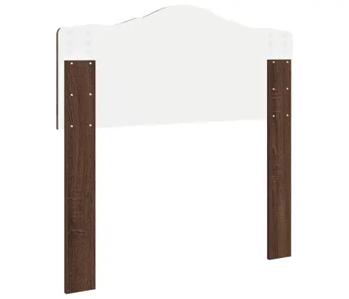 Galvgalis Ar Galvas Klāju Brūns Ozols 75 Cm Inženierijas Koks Vidaxl