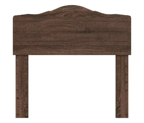 Galvūgalis Su Galvūgalio Rudas Ąžuolas 80 Cm Apdirbta Mediena