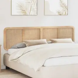 Galvgalis Ar Galvas Klāju Dabiska 200 X 55 X 3 Cm Rotangpalma Vidaxl