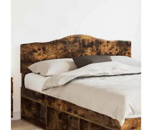 Galvgalis Ar Galvas Klāju Dūmaka Ozols 160 Cm Inženierijas Koks Vidaxl