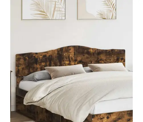 Galvgalis Ar Galvas Klāju Dūmaka Ozols 200 Cm Inženierijas Koks Vidaxl