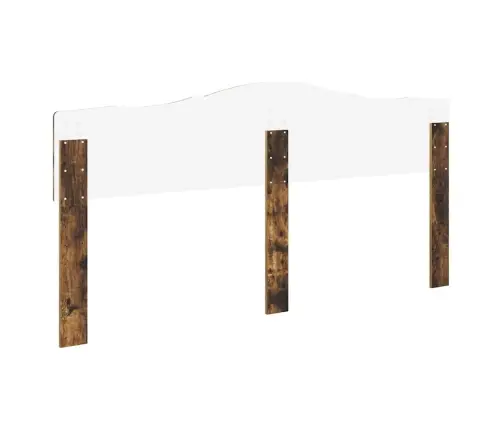 Galvgalis Ar Galvas Klāju Dūmaka Ozols 200 Cm Inženierijas Koks Vidaxl