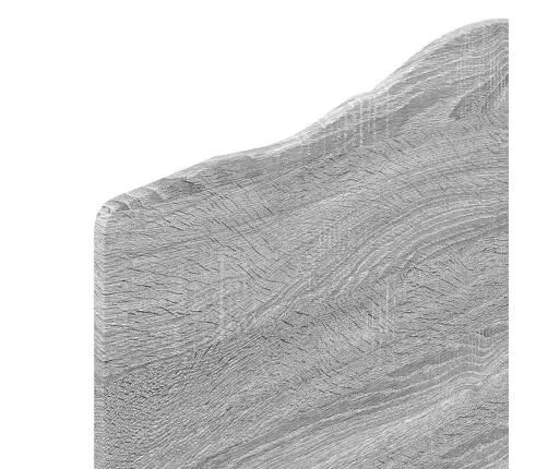 Galvgalis Ar Galvas Klāju Pelēks Sonoma 75 Cm Inženierijas Koks Vidaxl