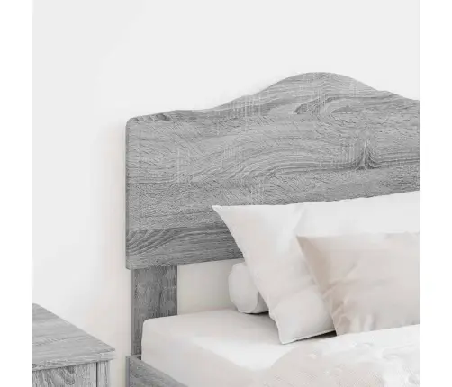 Galvgalis Ar Galvas Klāju Pelēks Sonoma 80 Cm Inženierijas Koks Vidaxl