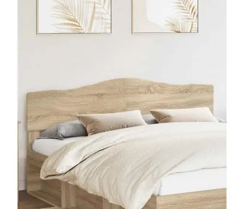 Galvgalis Ar Galvas Klāju Sonoma Ozols 180 Cm Inženierijas Koks Vidaxl