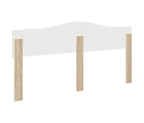 Galvgalis Ar Galvas Klāju Sonoma Ozols 180 Cm Inženierijas Koks Vidaxl