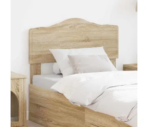 Galvgalis Ar Galvas Klāju Sonoma Ozols 80 Cm Inženierijas Koks Vidaxl