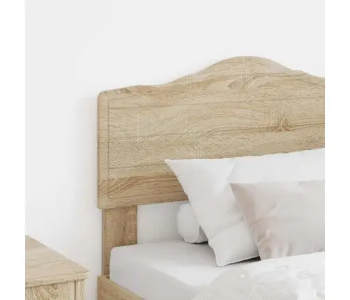 Galvgalis Ar Galvas Klāju Sonoma Ozols 80 Cm Inženierijas Koks Vidaxl