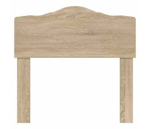 Galvgalis Ar Galvas Klāju Sonoma Ozols 80 Cm Inženierijas Koks Vidaxl