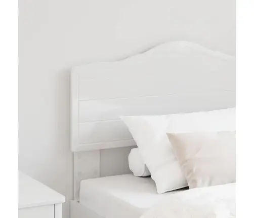 Galvgalis Ar Galvas Klāju Spīdīga Balta 75 Cm Inženierijas Koks Vidaxl