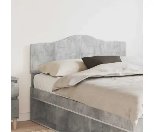 Galvgalis Betona Pelēks 120 Cm Inženierijas Koks Vidaxl