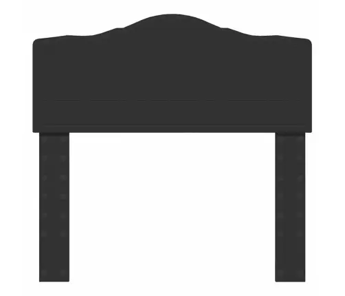 Galvgalis Melns Ozolkoks 75 Cm Inženierijas Koks Vidaxl