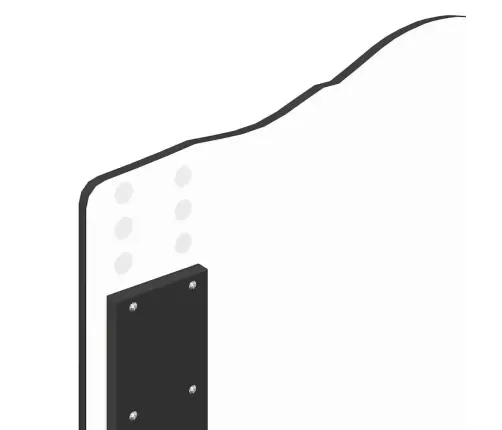 Galvgalis Melns Ozolkoks 75 Cm Inženierijas Koks Vidaxl