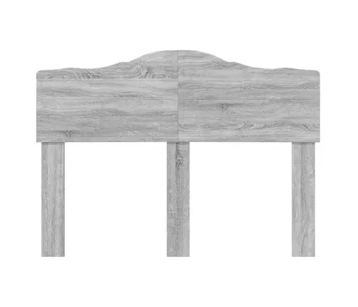 Galvūgalis Su Galvūgalio Pilkas Sonoma 135 Cm Apdirbta Mediena