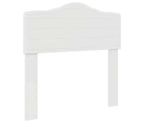 Galvūgalis Su Galvūgalio Blizgus Baltas 100 Cm Apdirbta Mediena