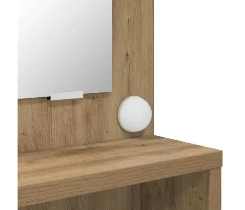 Guļamistabas Ģērbšanās Galdiņi Ar Atvilktni Artisānā Ozols Vidaxl