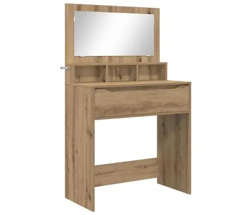 Guļamistabas Ģērbšanās Galdiņi Ar Atvilktni Artisānā Ozols Vidaxl