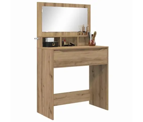 Guļamistabas Ģērbšanās Galdiņi Ar Atvilktni Artisānā Ozols Vidaxl