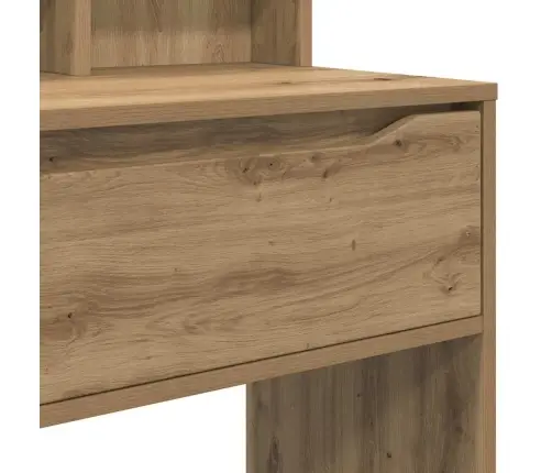 Guļamistabas Ģērbšanās Galdiņi Ar Atvilktni Artisānā Ozols Vidaxl