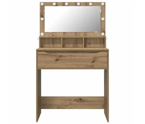 Guļamistabas Ģērbšanās Galdiņi Ar Atvilktni Artisānā Ozols Vidaxl