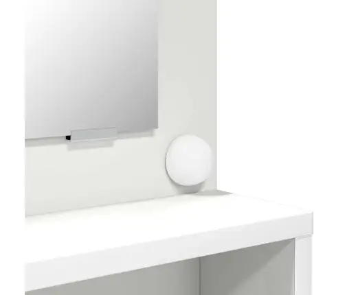 Guļamistabas Ģērbšanās Galdiņi Balts 80 X 39,6 X 135 Cm Vidaxl