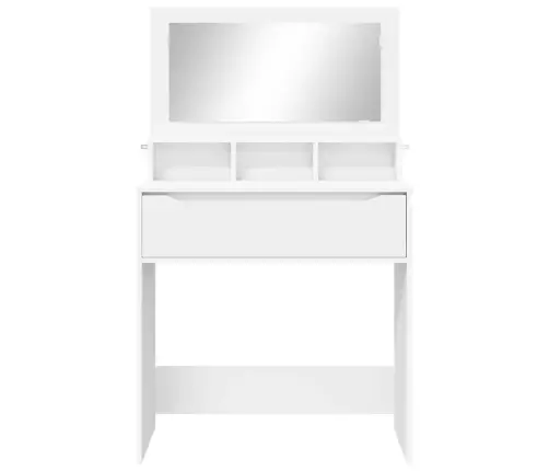 Guļamistabas Ģērbšanās Galdiņi Balts 80 X 39,6 X 135 Cm Vidaxl