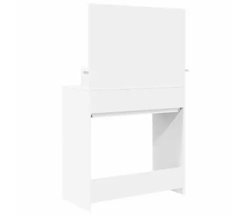 Guļamistabas Ģērbšanās Galdiņi Balts 80 X 39,6 X 135 Cm Vidaxl