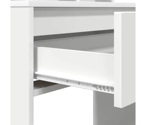 Guļamistabas Ģērbšanās Galdiņi Balts 80 X 39,6 X 135 Cm Vidaxl